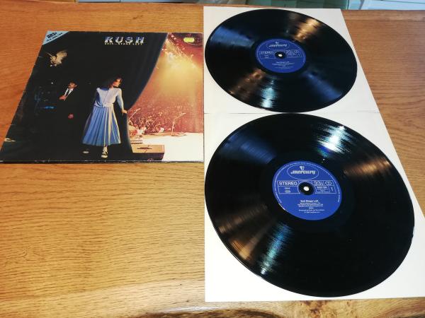 Rush Exit... Stage Left 1981 Mercury 6619053 Doppel LP Deutsche Pressung VG+/VG+